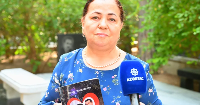Teyara Velimetova: Kitabımın əsasını Müslüm Maqomayevlə Tamara Sinyavskayanın sevgi hekayəsi təşkil edib