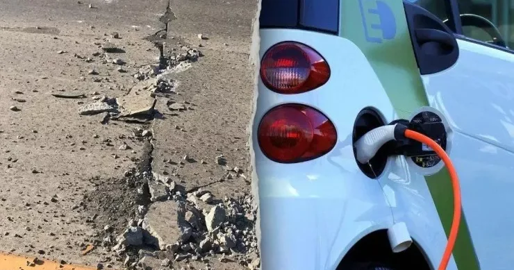 Elektrikli avtomobillər yollara daha çox zərər vura bilər