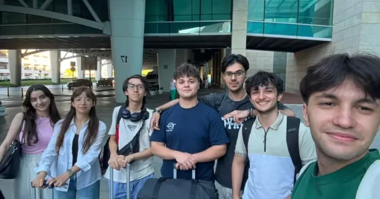 TAU nun 7 tələbəsi Türkiyədə yay təcrübə proqramına göndərildi FOTO