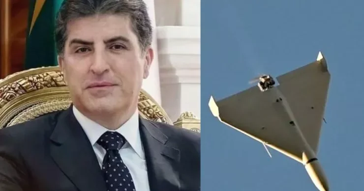 İrana məxsus PUA lar Bərzaninin ofisini vurtdu TƏCİLİ