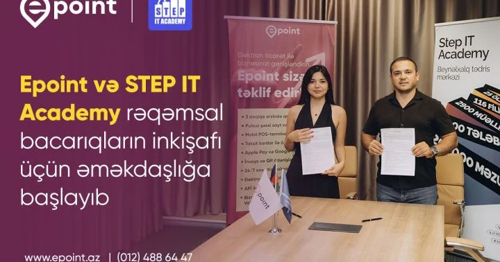 Epoint və STEP IT Academy rəqəmsal bacarıqların inkişafı üçün əməkdaşlığa başlayıb