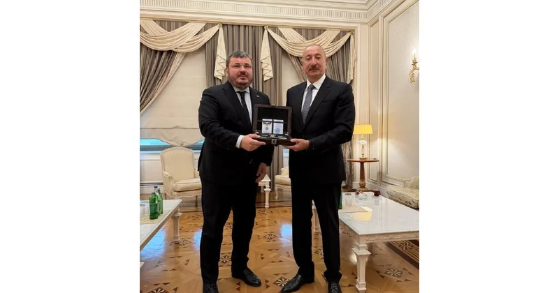 Ukrayna səfiri Prezidentə təşəkkür edib