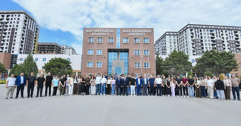 BMU da Çində təhsil alacaq 37 tələbə ilə görüş Fotolar