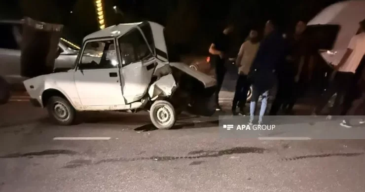 Qubada üç avtomobil toqquşdu YENİLƏNİB