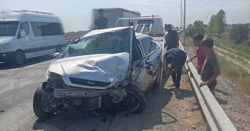 Sabirabadda yol qəzası olub, yaralılar var VİDEO