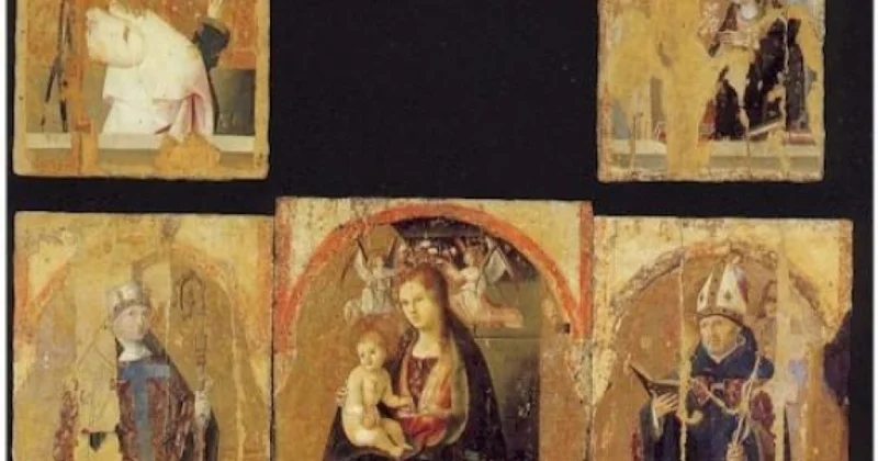 Siciliyada Antonello da Messinanın əsərlərini oğurlayanların istifadə etdiyi ehtimal olunan furqon aşkarlanıb