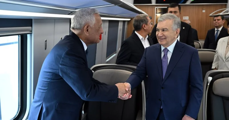 Özbəkistanda ilk dəfə hava limanı və dəmir yolu xətti birləşdiriləcək