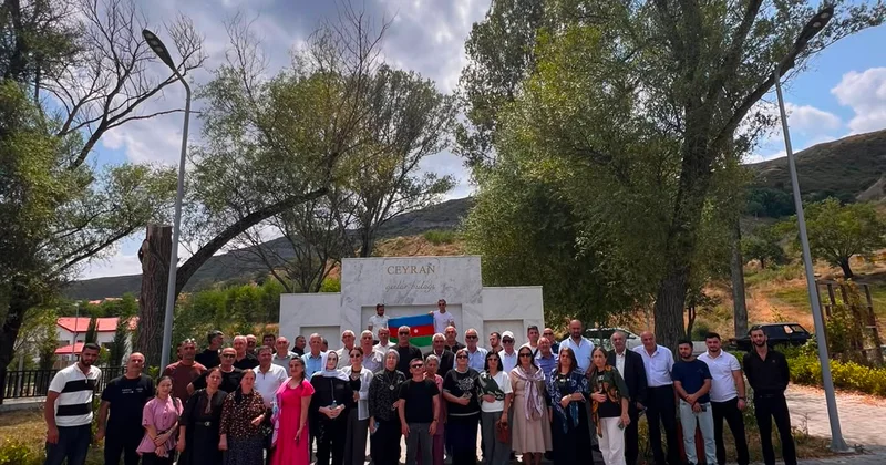 Şəhid ailələri Qarabağın Zəfər ünvanlarını ziyarət etdilər Deputat Ağalar Vəliyevin təşəbbüsü ilə daha bir yaddaqalan səfər