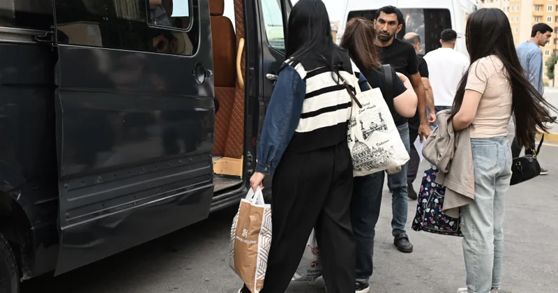 Şuşanın Kiçik Qaladərəsi, Xocavəndin Quzeyxırman və Güneyxırman kəndlərinə köç karvanları yola salınıb