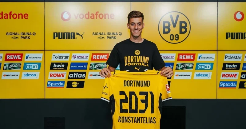 Yunan futbolçu “Dortmund”da