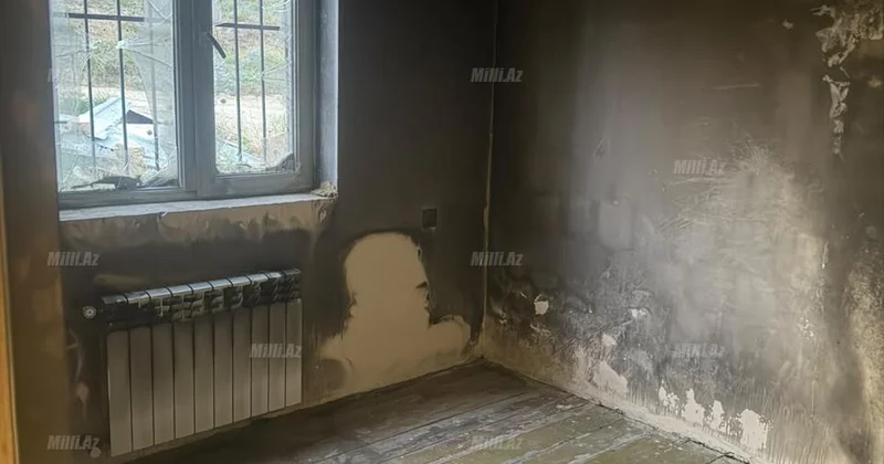 Birlikdə yaşadığı qadını 21 dəfə bıçaqladı, sonra isə evini yandırdı Bakıda dəhşətli qətl (Foto)