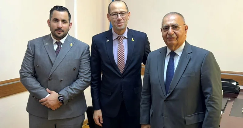 Asim Mollazadə İsrail səfiri ilə görüşdü (FOTO)