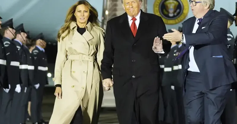 Это совершенно особенное место : Трамп в Британии