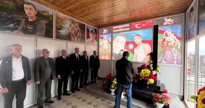 Şəhid Eşqin Omarovun ildönümündə xatirəsi anılıb
