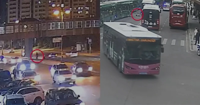 Дорожная полиция назвала виновных в авариях в Баку ВИДЕО