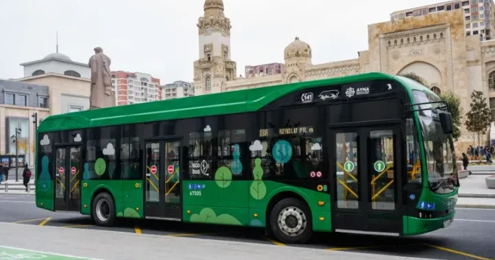 1 elektrik avtobusu BakuBus a 544 min manata başa gəlib