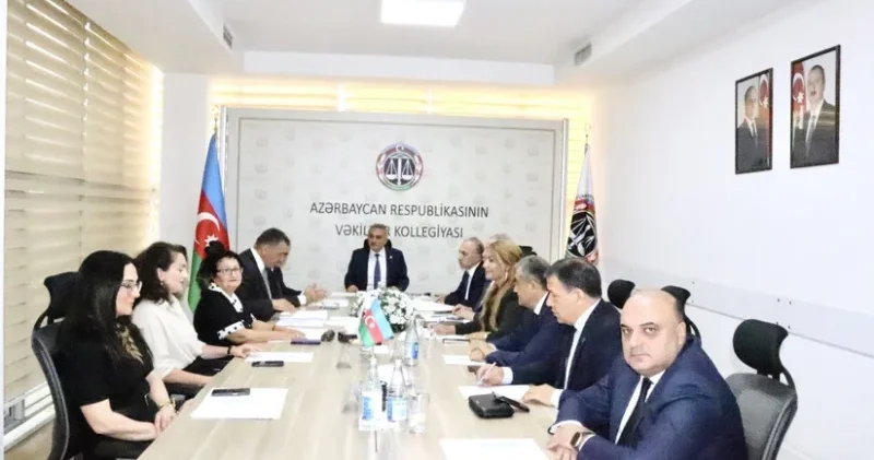 Vəkillər Kollegiyası Rəyasət Heyətinin iclasında vəkilliyə qəbulla bağlı məsələyə baxılıb