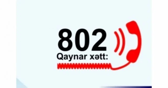 802 xidmətinin maddi texniki bazası gücləndiriləcək