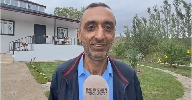 Xocalı sakini: 11 yaşında çıxdığım kəndə indi ailəmlə birgə qayıdıram