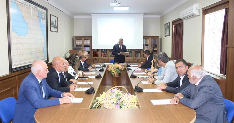 AMEA Naxçıvan Bölməsi Rəyasət Heyətinin iclası keçirilib