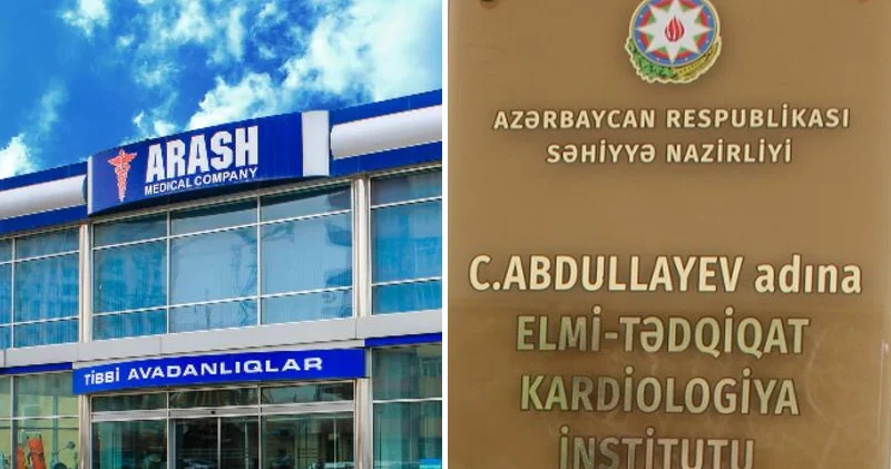 Kardiologiya İnstitutu Arash Medical Company dən 1,4 milyona nə alacaq?
