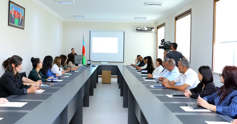 Naxçıvanda ilk qadın kooperativinin yaradılması ilə bağlı seminar keçirilib