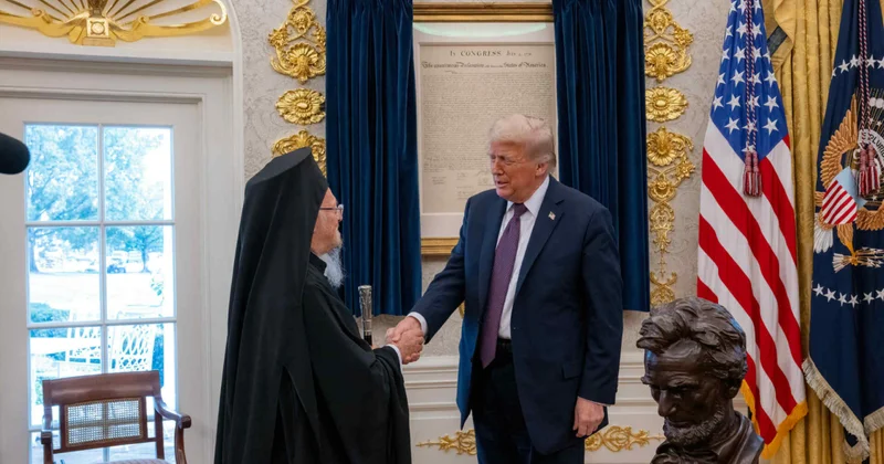 До Эрдогана к Трампу заскочил Варфоломей еще один вопрос