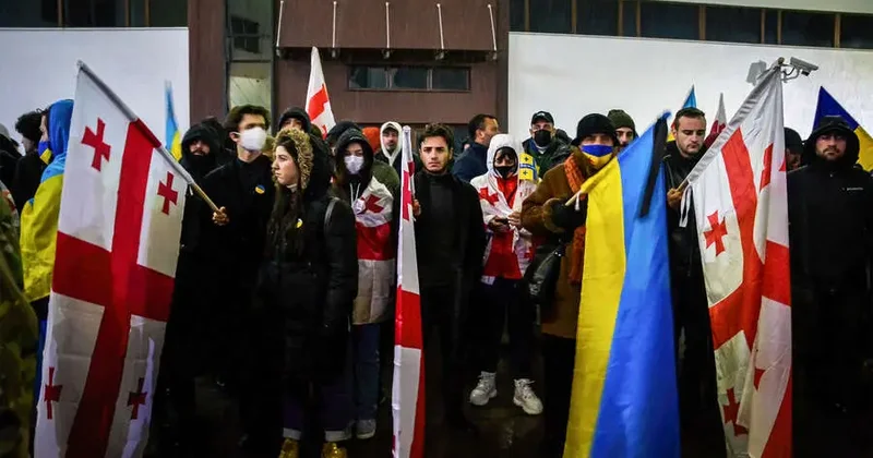 Gürcüstan Ukraynaya Kiyevin qeyri dost hərəkətlərinə görə cavab verməyi əmr etdi