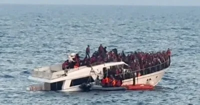 Всего 13 человек выжили после крушения лодки с беженцами у берегов Ливии