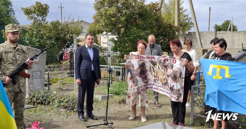 В Полтаве почтили память Олега Бабака, убитого армянами в Губадлы