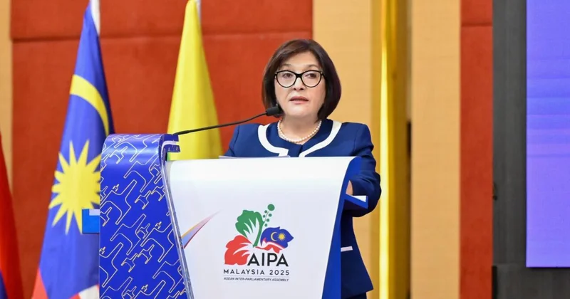 Milli Məclisin sədri Sahibə Qafarova Malayziyada AİPA nın 2 ci Qadın Siyasi Liderlər Forumunda çıxış edib FOTO
