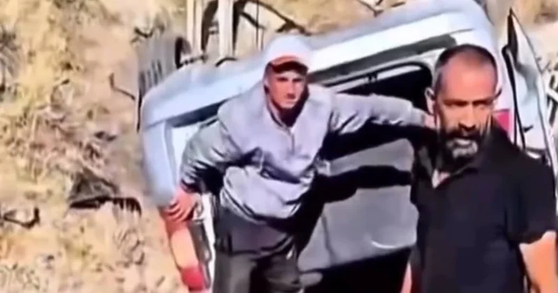Naxçıvan sakinləri Türkiyədə qəzaya düşdü VİDEO