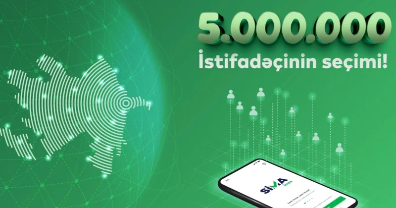 5 milyon istifadəçinin seçimi SİMA İmza