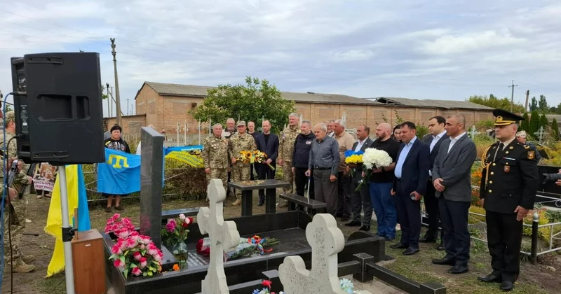 В Полтавской области почтили память героя, защищавшего Азербайджан Minval Politika