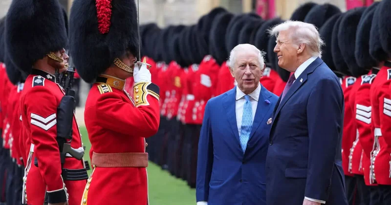 Трамп прибыл в замок Виндзор для встречи с Чарльзом III