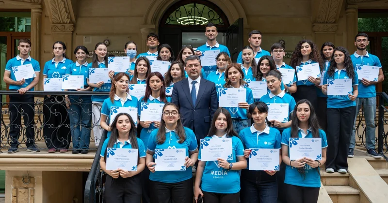 MEDİA nın könüllülük proqramı uğurla yekunlaşıb FOTOLAR