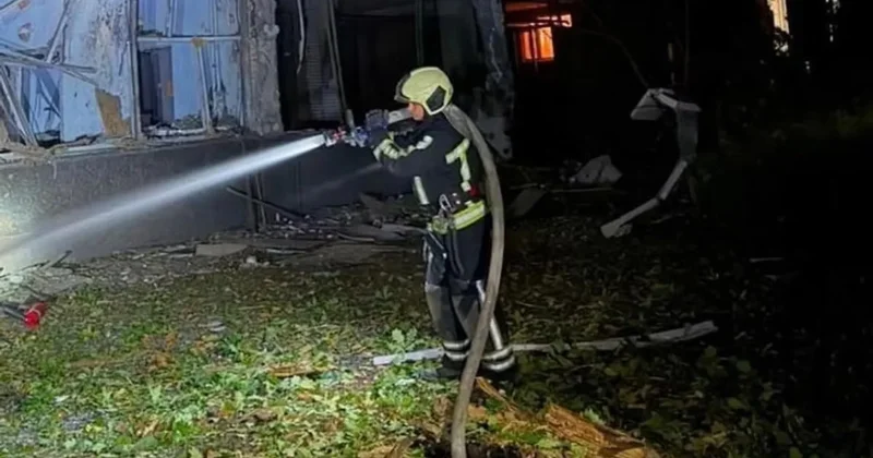 Kiyevə HÜCUM: 12 nəfər yaralanıb, 2 si...