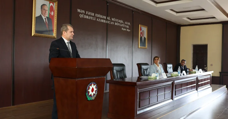 Siyəzən rayonunda kənd təsərrüfatının inkişafına dair Dövlət Proqramına həsr olunmuş müşavirə baş tutub
