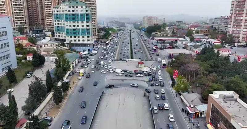 Bakıda xoşagəlməz görüntü GÜNDƏM OLDU VİDEO
