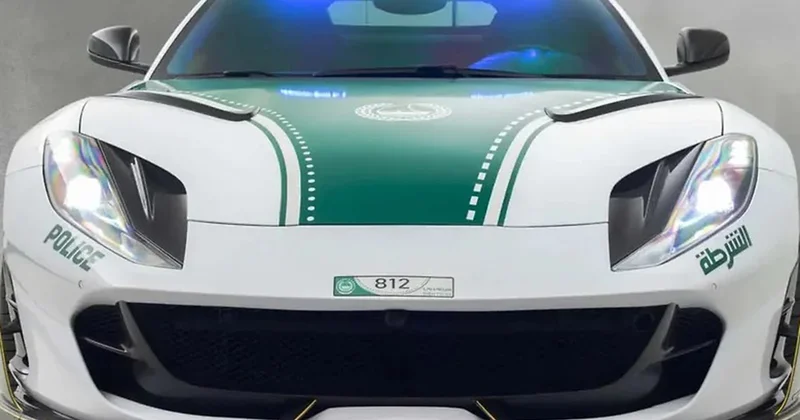 Dubay polisinin istifadəsinə yeni lüks avtomobillər verildi Fotolar