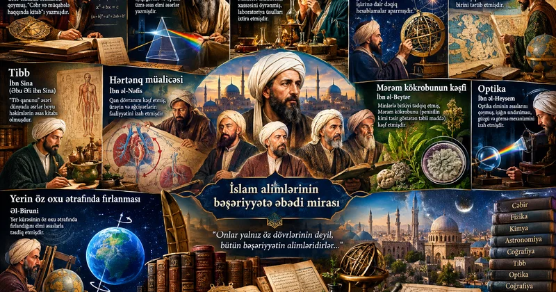 Bu gün də istifadə etdiyimiz kəşf və ixtiralara imza atmış 35 müsəlman alimi... ARAŞDIRMA