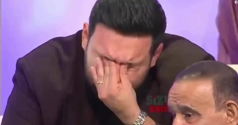 Tacir Şahmalıoğlunun oğlu canlı yayımda ağladı: Mənə pis təsir edir (Video)