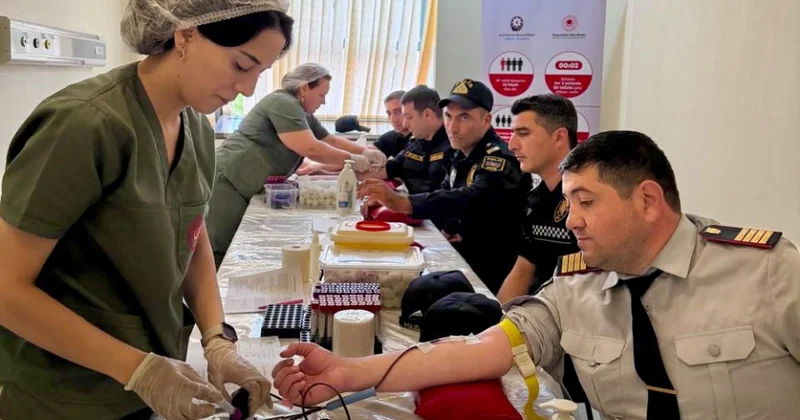 Samuxda 120 dən çox könüllü qanvermə aksiyasında iştirak edib