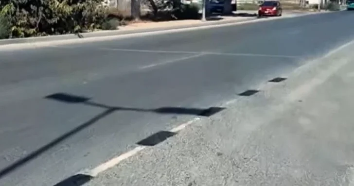 В Баку водители самовольно изменили дорожную разметку ради удобного поворота