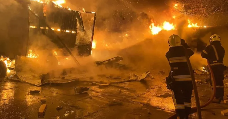 Ukraynanın Lvov vilayətində ərazi komplektləşdirmə mərkəzinin yaxınlığında partlayış olub