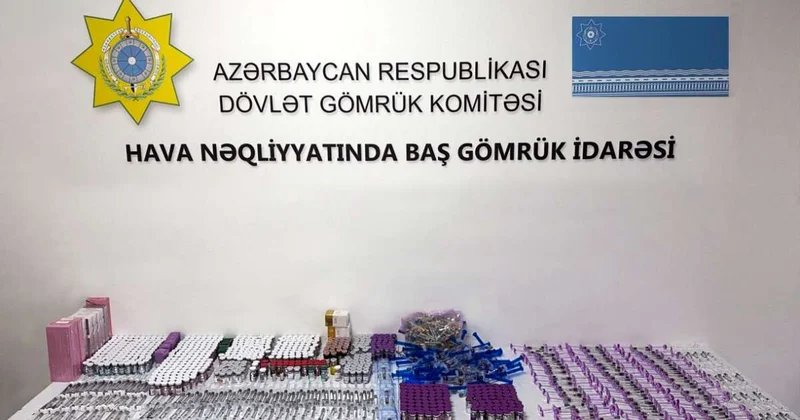 Bakı aeroportunda qaçaqmalçılıq əməliyyatı