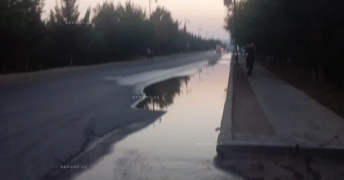 Cəlilabadda əhalinin su ilə təminatında müvəqqəti fasilə yaranacaq
