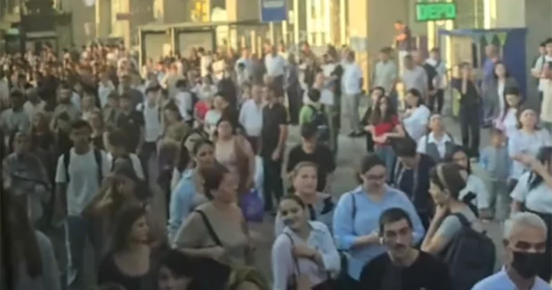 Sərnişinlərin “Şamaxinka”dakı çətin anları Video