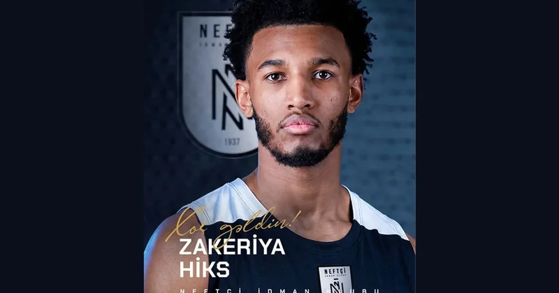 Neftçi ABŞ dən olan basketbolçu Zakeriya Hiksi heyətinə qatıb