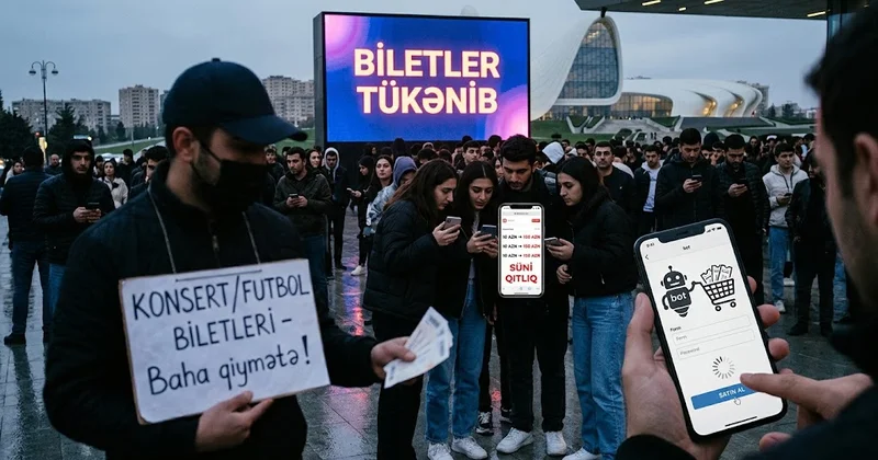 Biletlər saniyələrə yoxa çıxır, sonra 4 5 dəfə baha satılır...